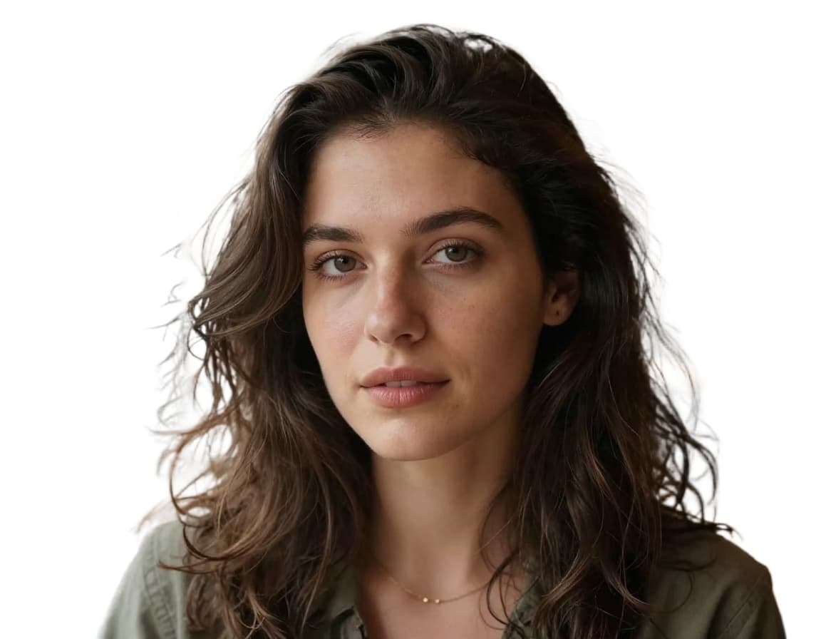 After - Portrait with clean background removal