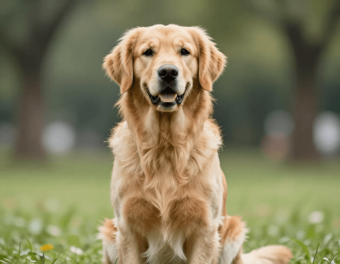 Before - Pet photo with background removed